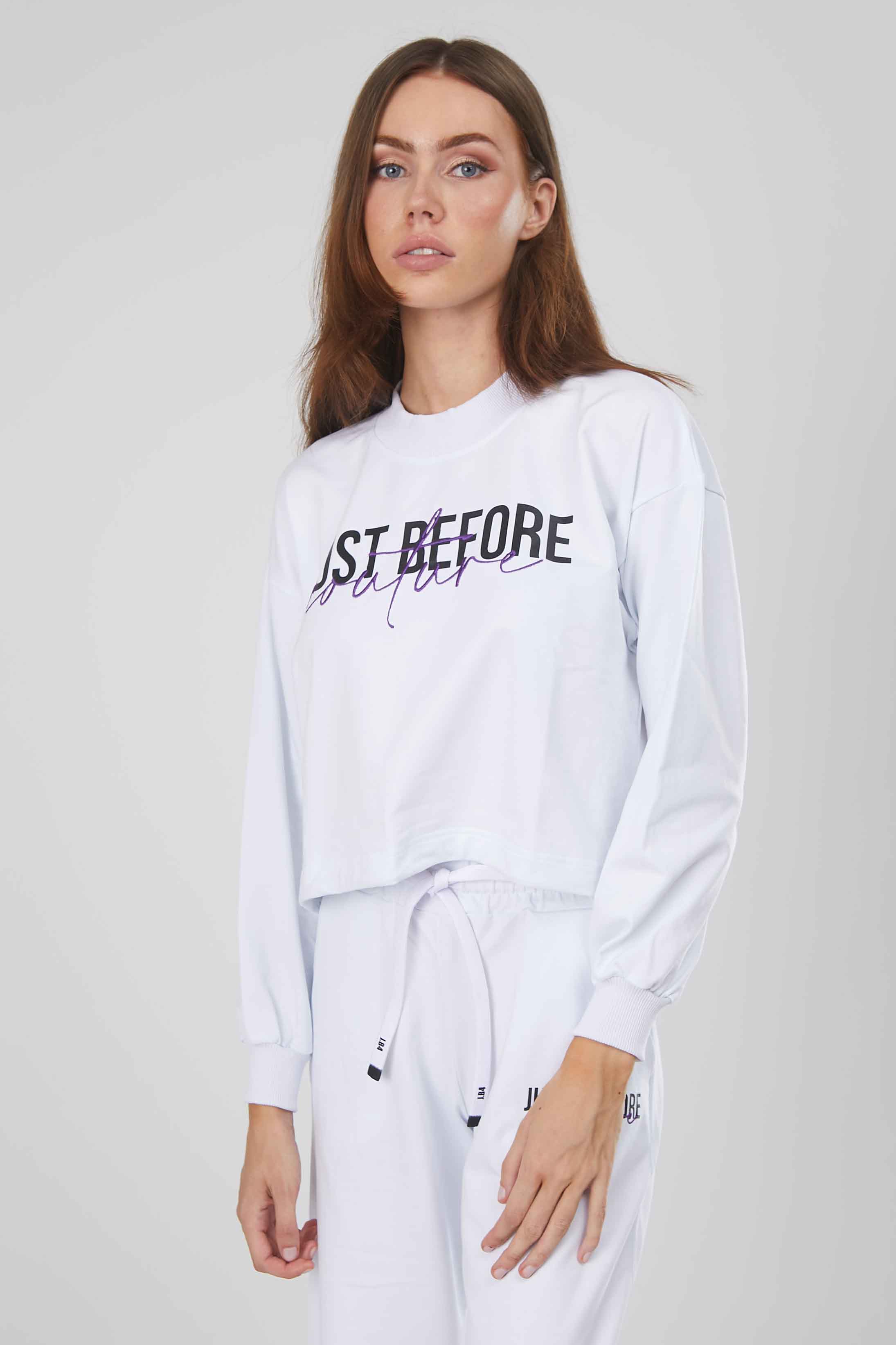 FELPA J.B4 COUTURE WHITE