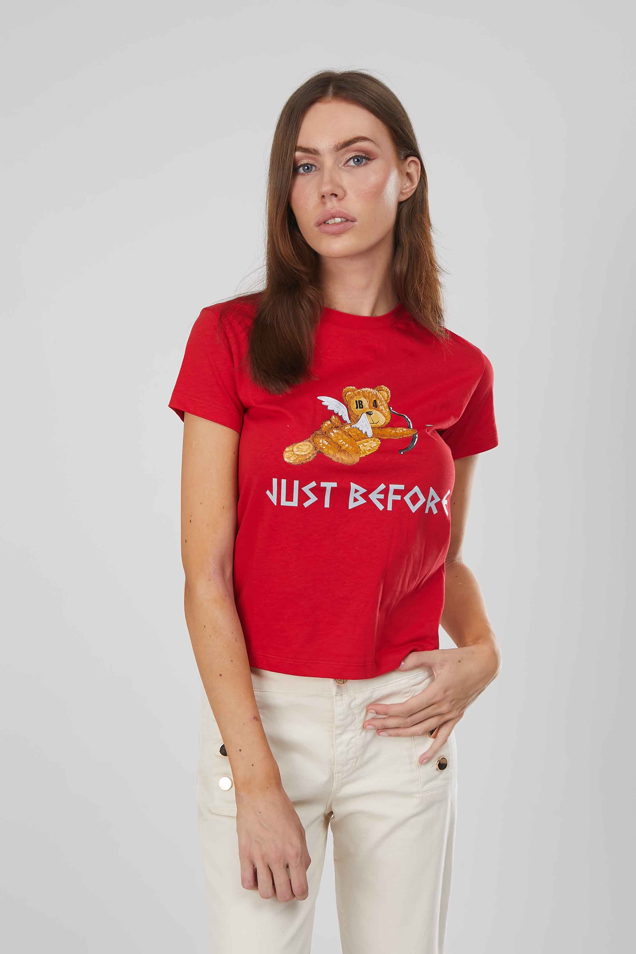 T-SHIRT ORSETTO CUPIDO RED