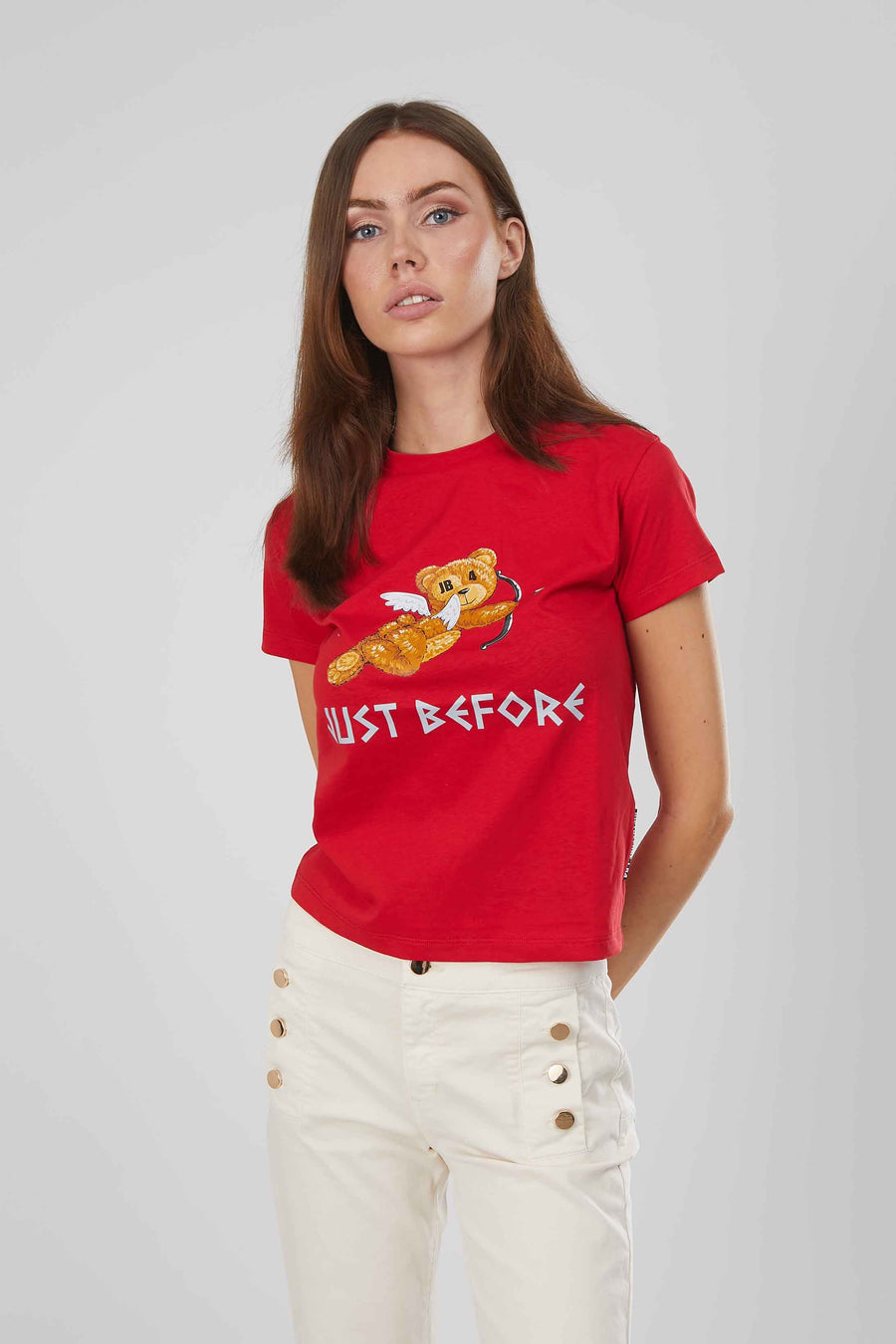 T-SHIRT ORSETTO CUPIDO RED