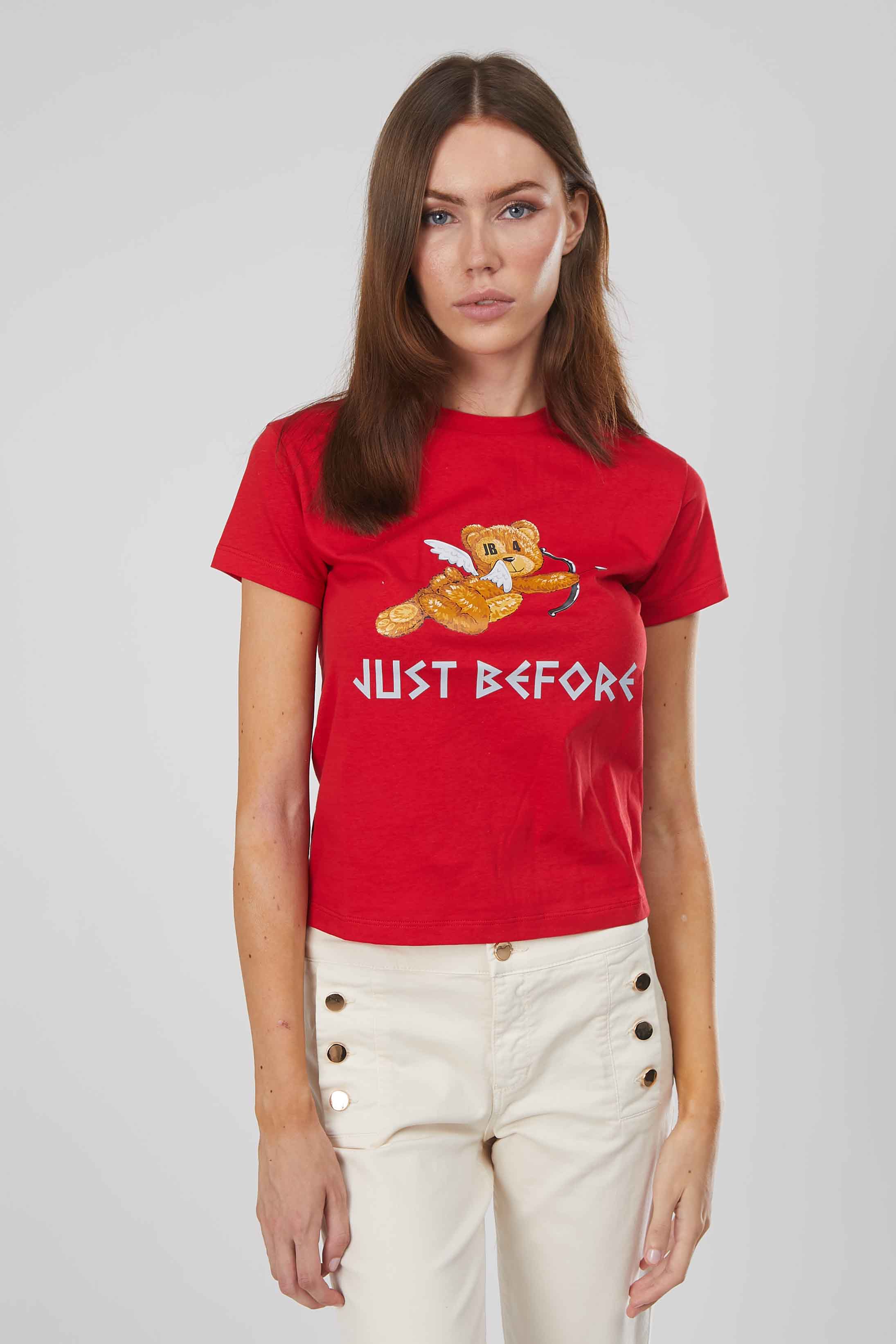 T-SHIRT ORSETTO CUPIDO RED