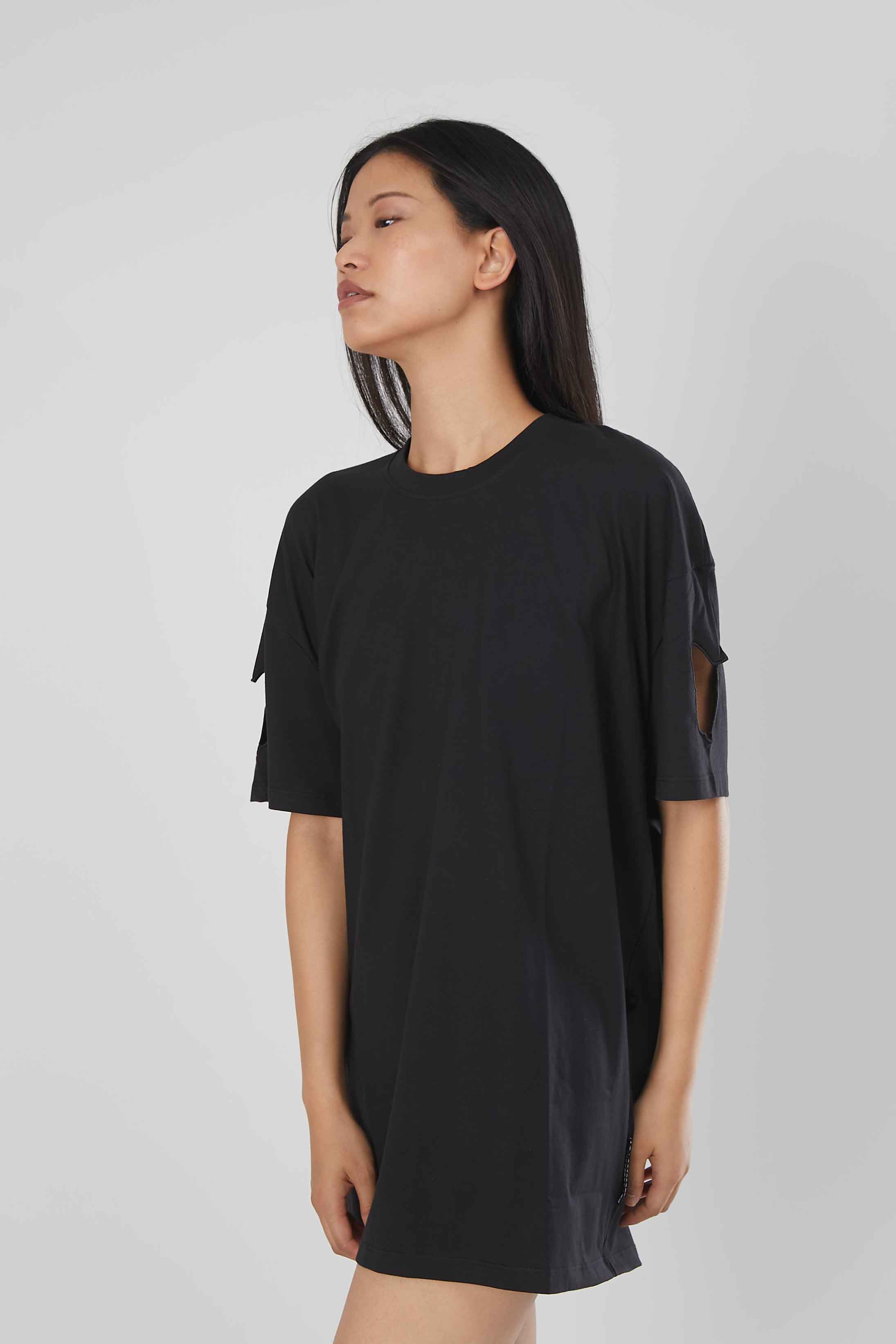 T-SHIRT OVER PITTBULL RICAMO BLACK