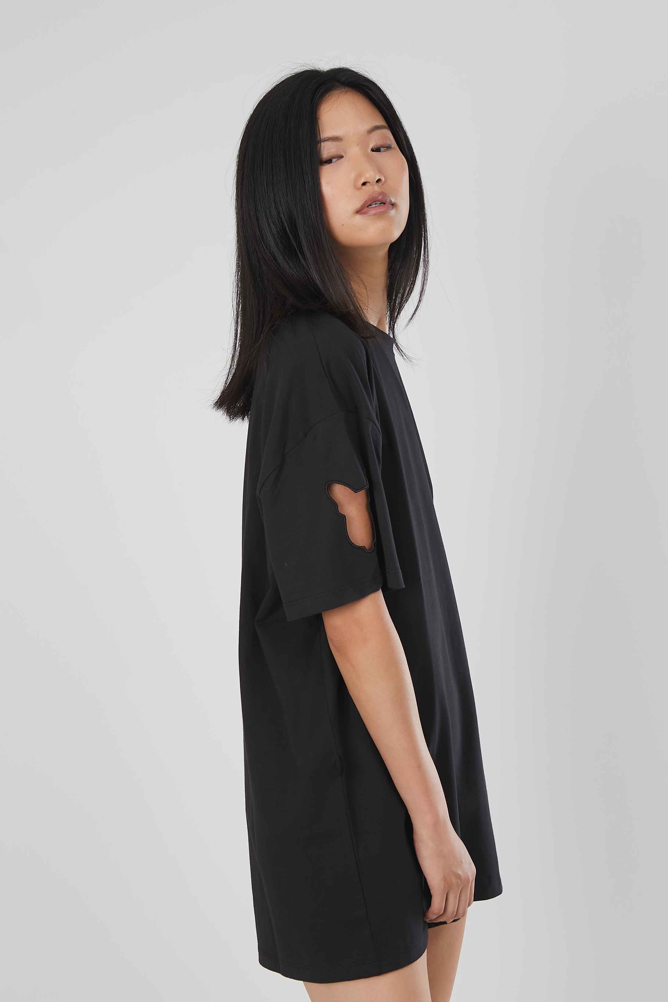 T-SHIRT OVER PITTBULL RICAMO BLACK