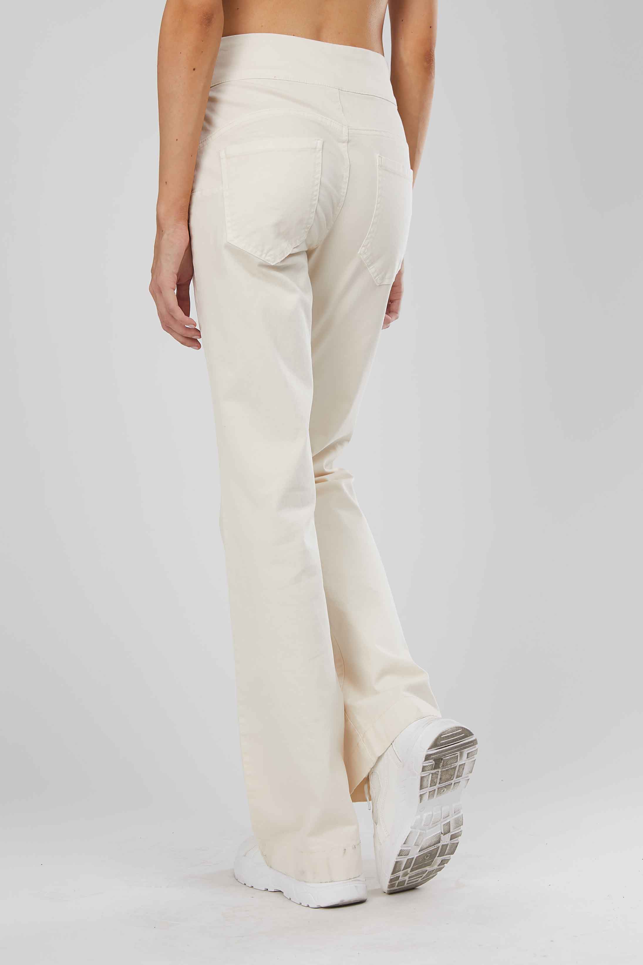 JEANS FLARE WHITE