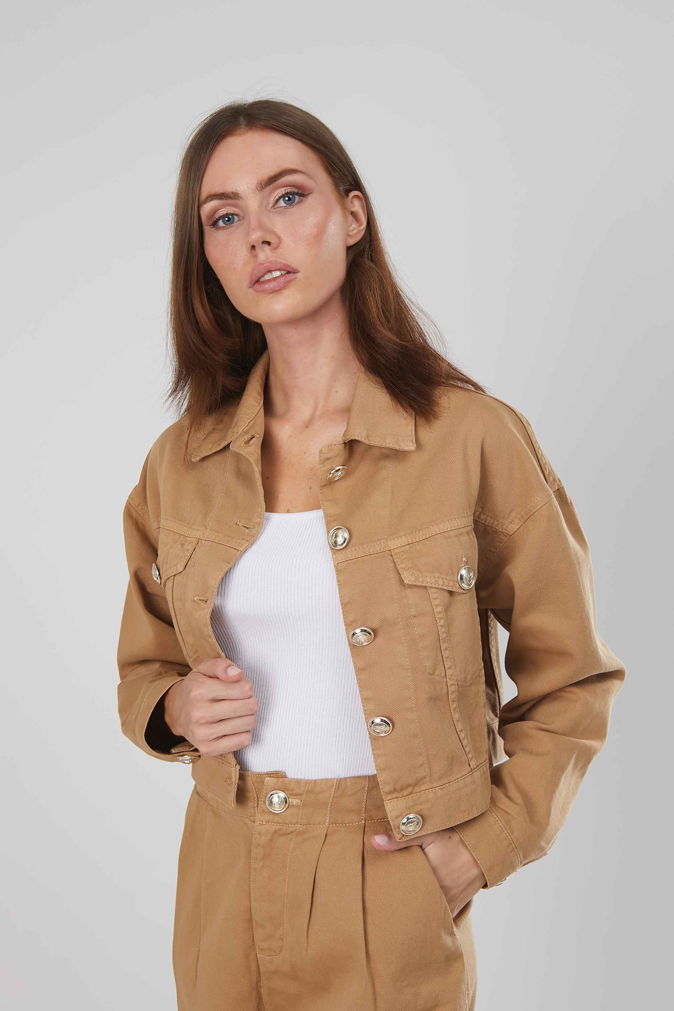 GIACCA SAFARI TOBACCO