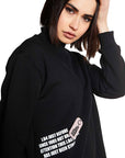 DRESS IN BLACK STOLEN ANTI-THEFT SWEATSHIRT