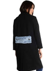 COAT WITH INTERCHANGEABLE BLACK MARTINGALE