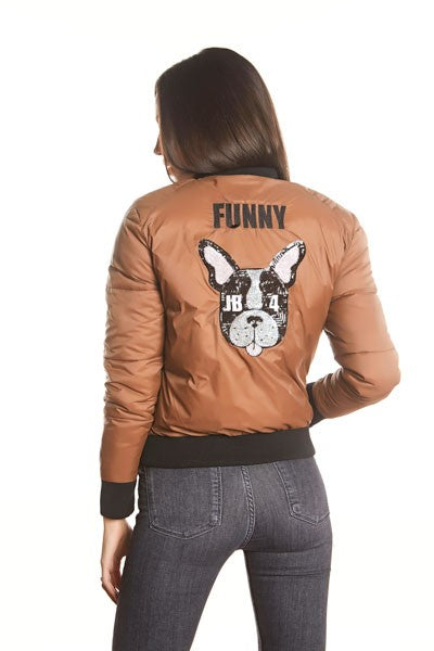 BOMBER FUNNY CAMMELLO